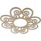 Ekena Millwork Cohen Wood Fretwork Pierced Ceiling Medallion, Birch, 32"OD x 11"ID x 1/4"T CMWP32X32X0250COBI - alternate 4
